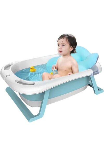 Creative World Toys Πτυσσόμενη Μπανιέρα με Θερμόμετρο και Ανατομικό Στήριγμα ...