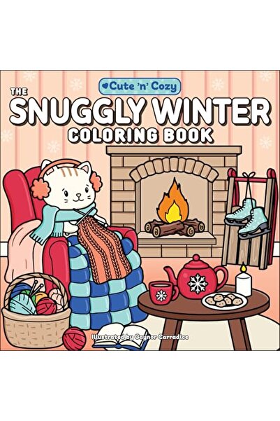 Adams Media Corporation The Snuggly Winter Coloring Book