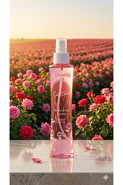 ROSELLA Gül Kolonyası Spreyli 160 ml 3'lü Paket