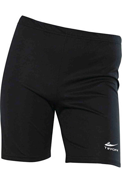 TRYON Colanți de volei din poliester negri clasici