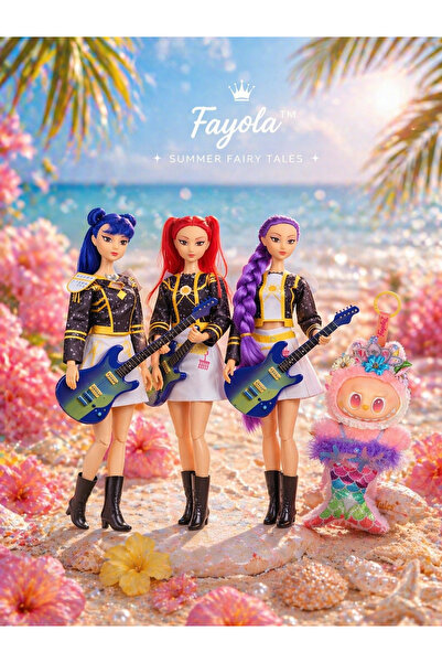 Fayola ™   3 K-pop Κούκλες-Μουσικοί με θέμα Κυνηγούς Δαιμόνων και Μαγική Γοργ...