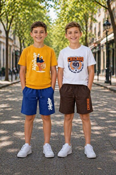 armicem ArmiKids 2-pack Advantage για αγόρια με πολύχρωμα εμπριμέ καλοκαιρινά...