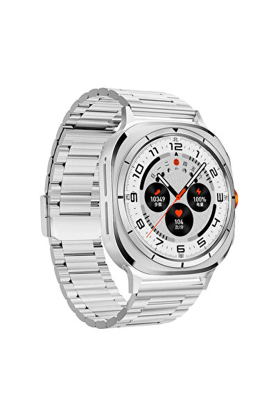 Microwear Έξυπνο ρολόι Kalobee SK 7 Ultra Ασημί