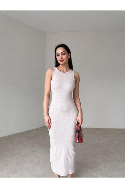 Mooi Butik SASSEN Midi haljina 3002 - Kamen