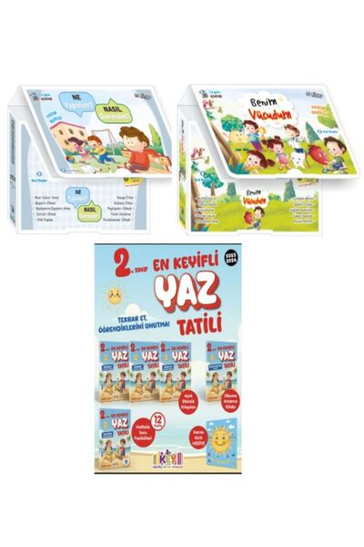 Delidolu Yayınları جسمي - ماذا نفعل؟ كيف نفعل؟ - مجموعة كتب العطلات