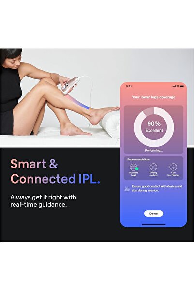 Braun Skin i-Expert Smart IPL PL7219 Epilare cu laser la domiciliu pentru femei și bărbați cu aplicație, Premium