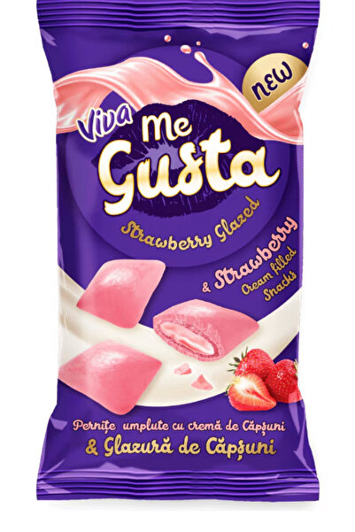 VİVA Γεύση 5 x 100γρ με φράουλες.