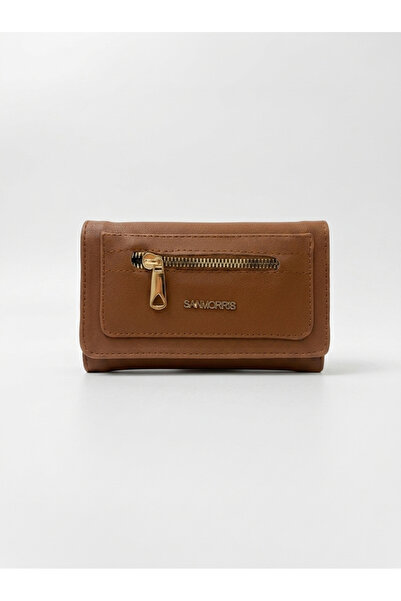 Sanmorris Γυναικείο πορτοφόλι με πολλαπλές θήκες για κάρτες και θήκη για κέρμ...