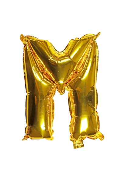 OEM Balon Auriu Litera M