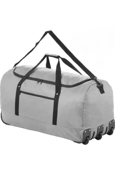TravelZ Geantă de voiaj, TravelZ, pliabilă, cu roți, lungime 81W, Gri