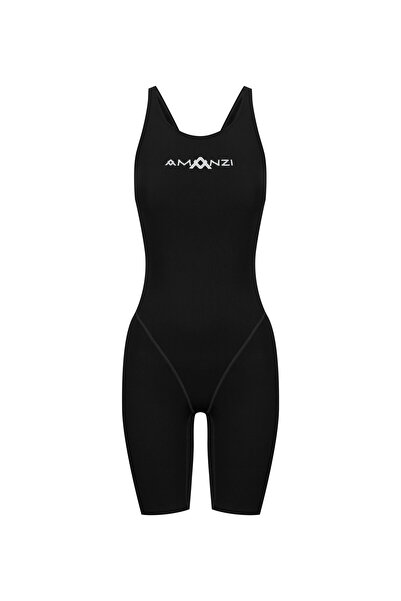 sporsuit ملابس سباحة نسائية للتدريب من Amanzi، طراز Active بطول الركبة، لون جيت