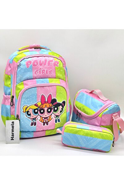 Bevitton Character Patterned Colorful Primary School Bag Set of 3 Primary Sch...