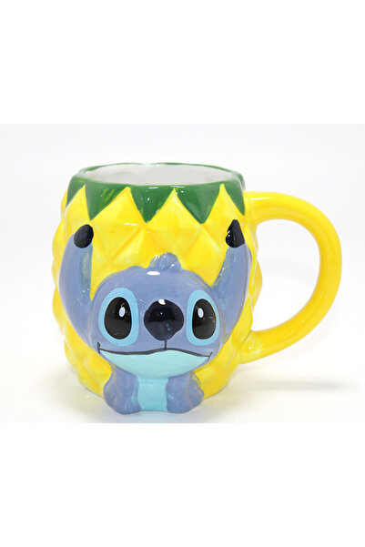 TTT Disney Stitch Pineapple Design Embossed Mug
