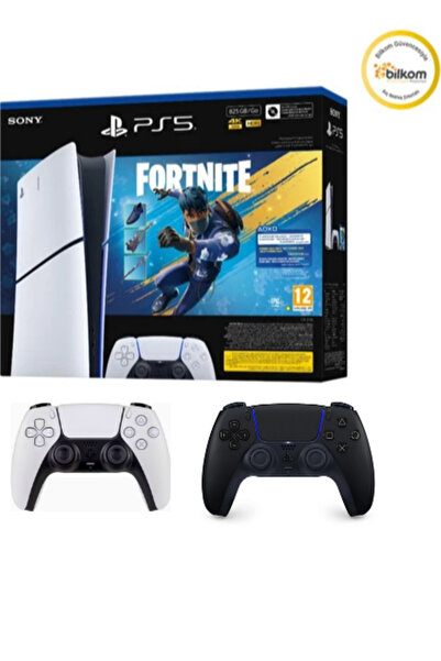 Sony Playstation 5 (Bilkom Garantili) 825 GB Dijital 2 .dualsense SİYAH Fortn...