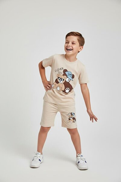 Patriko ΑΓΟΡΙΣΤΙΚΟ ΣΕΤ ΝΕΑΣ ΣΕΖΟΝΗΣ ΜΕ ΣΤΑΜΠΑ ΑΡΚΟΥΔΑΚΙ, ΜΠΛΟΥΖΑΚΙ & ΣΟΡΤΣ, Γ...