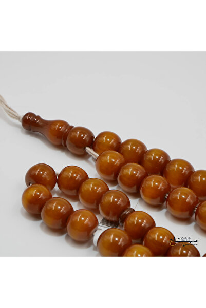 Generic سبحة فاتوران عتيقة 33 حبة 64 جرام 12.5 - 13.5 ملم