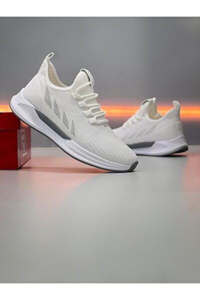 Ultra Hafif Triko Sneaker - Nefes Alan Ortopedik Poli Taban Unisex Yazlık Spor Ayakkabı