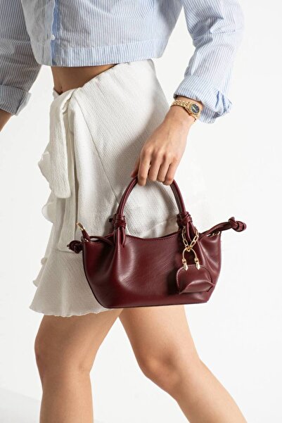 Çanta Trend Women's Bag with Accessories Gold Detailed Bag
