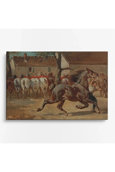 OEM Tablou pe pânză Cal în galop