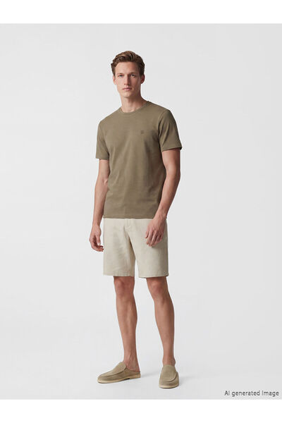 LC Waikiki Nevavm Standard Fit Men's Shorts with a Difference