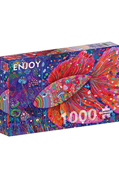 Enjoy Puzzle 1000 de piese Puzzle Enjoy - Ciuperci plutitoare (Enjoy-2409)