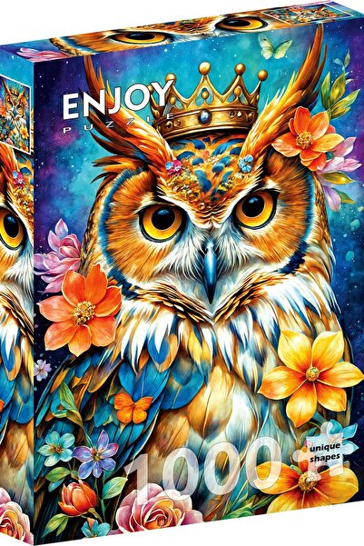 Enjoy Puzzle 1000 Κομμάτια Παζλ Enjoy - Βασιλική Κουκουβάγια (Enjoy-2390)