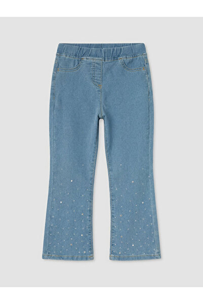 LC Waikiki Esvab • Modern & Distinctive Slim Fit Stone Embellished Girls' Jea...