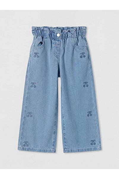 LC Waikiki Esvab • Modern & Stylish Baby Girl Embroidered Jean Pants