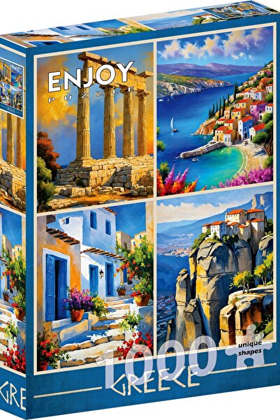 Enjoy Puzzle 1000 Κομμάτια Παζλ Enjoy - Ελληνικές Θέασης (Enjoy-2353)