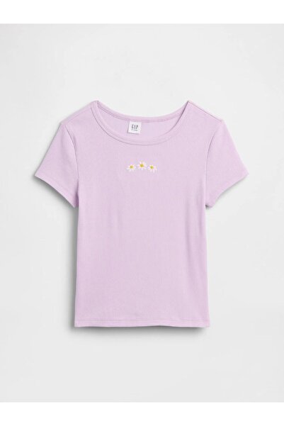 GAP V-SP SS RIB TEE