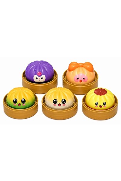 DBR Jucărie interactivă pentru copii Damo ® Squishy cu sclipici, formă de găl...