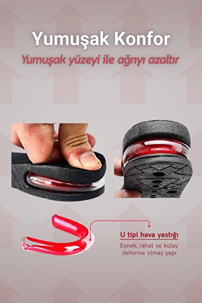 Dopar Boy Yükseltici Topuk Tabanlık 7 CM