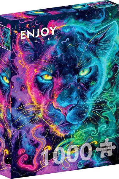 Enjoy Puzzle 1000 Κομμάτια Παζλ Enjoy - Νέον Πάνθηρας (Enjoy-2394)