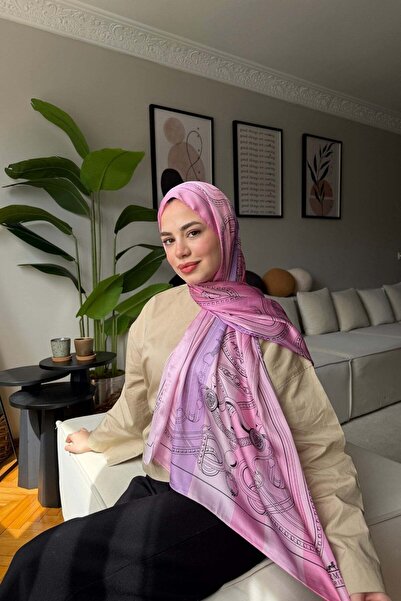 diorel Alina Vual İpek Şal-Pembe