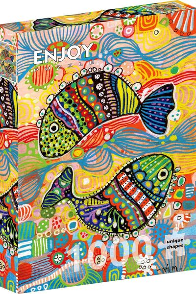 Enjoy Puzzle 1000 Κομμάτια Παζλ Enjoy - Χορευτικά Ψάρια (Enjoy-2413)