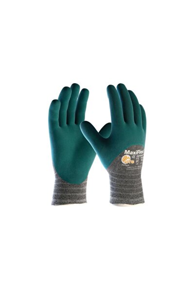 ATG MaxiFlex Comfort 34-925 Nitril Pamuk Astarlı Terletmez Hassas Montaj Eldi...