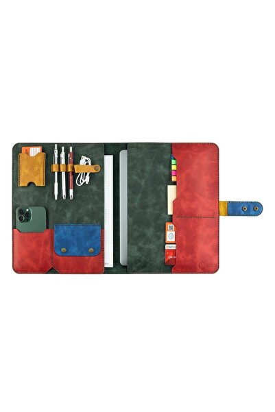 St Morritz Kişiye Özel Deri MacBook Organizer, Şıklık ve Fonksiyonellik Bir A...