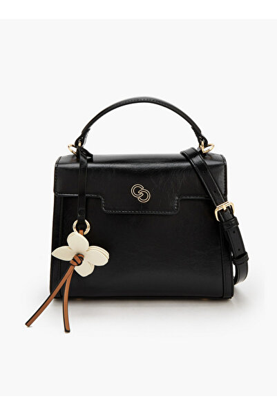 Celeste Solid Satchel Bag with Detachable Strap