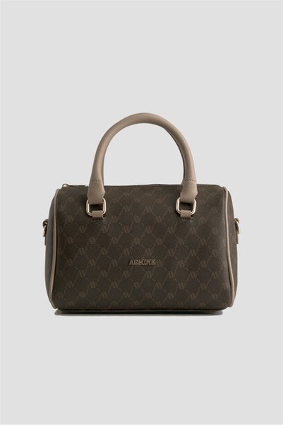 Armine Women's Brown Dotted Crossbody Hand & Shoulder Bag 427