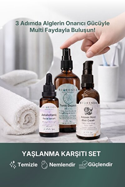 Biorenda Yaşlanma Karşıtı & Bariyer Destekleyici Bakım Seti