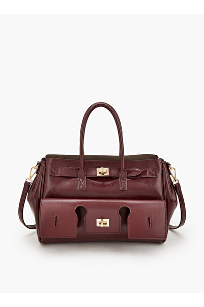 Celeste Solid Tote Bag with Detachable Strap