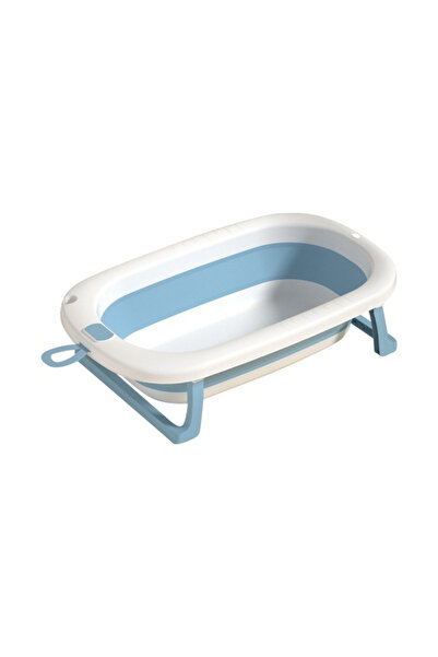 varioshop ®   Πτυσσόμενη μπανιέρα μωρού, 45 λίτρα, με ηλεκτρονικό θερμόμετρο,...