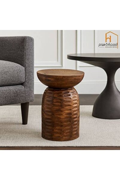 Al Saadah Home Individual Service Table - Indian Wood - 48*33 cm