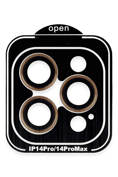 SORA GROUP ®   iPhone 15 Pro Max Pvd Metal Camera Lens - Orange