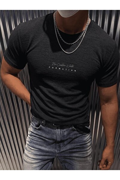 Oksit Ανδρικό μπλουζάκι Lycra με σχέδιο κοχυλιού με στάμπα Formation Flock, σ...