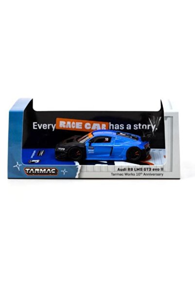 Tarmac Works أودي R8 LMS GT3 evo II - سيارة نموذجية بمقياس 1:64 من تاراميك
