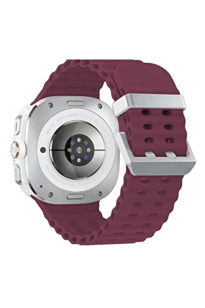 SORA GROUP ®   Watch 7 Ultra Kr417 Rug Silicone Strap - Purple