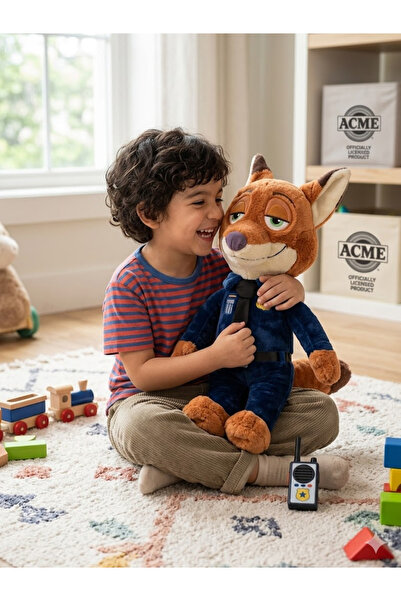 TRUST STORE 65 CM Dev Boy Nick Wilde Tilki Peluş Oyuncak Büyük Boy Yumuşacık ...