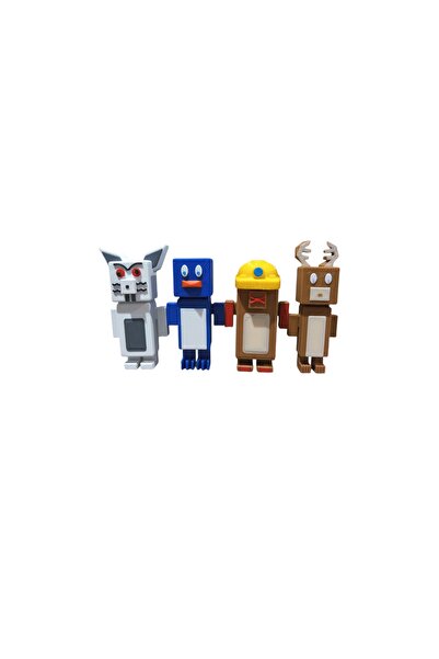 Store 4 Adet Karakter ( Super Bear Adventure Oyun Karakteri )