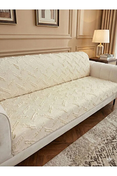 Coperta Κάλυμμα καναπέ Home Chenille Bohemian Beard Αντιολισθητικό 180x220 εκ...